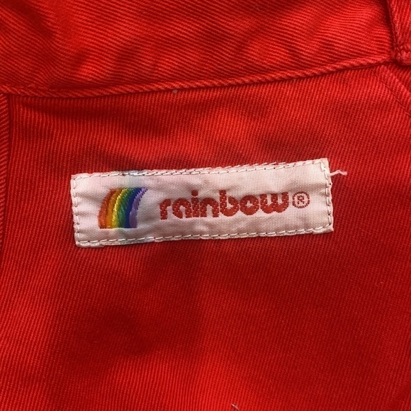 Mom Style High Rise Red Pants - Picture 8 of 9